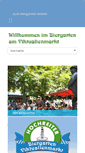 Mobile Screenshot of biergarten-viktualienmarkt.com
